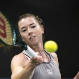 Simona Waltert est qualifiée pour les huitièmes de finale à Iasi KEYSTONE/ANTHONY ANEX